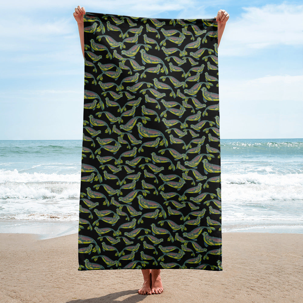 Beach Towel Hawaiian Monk Seal